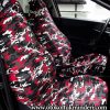 Seat Servis Kılıfı kamuflaj – Kırmızı 100x100 - Seat Servis Kılıfı kamuflaj – Kırmızı