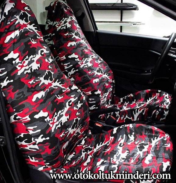 Seat Servis Kılıfı kamuflaj – Kırmızı 577x600 - Seat Servis Kılıfı kamuflaj – Kırmızı
