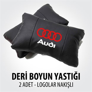 audi deri boyun yastigi 768541 - Audi Boyun yastık takımı