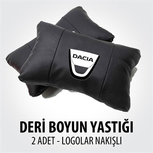 dacia deri boyun yastigi 8dfb  - Dacia oto boyun yastık