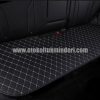 Hyundai koltuk minderi ortopedik 100x100 - Hyundai Oto Koltuk minderi Serme Deri - Siyah Beyaz