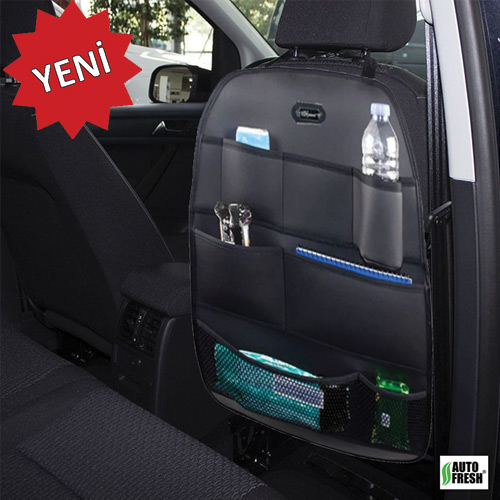 Bmw koltuk kılıfı - Chevrolet Koltuk Arkası Sırtlık Ceplik - Siyah
