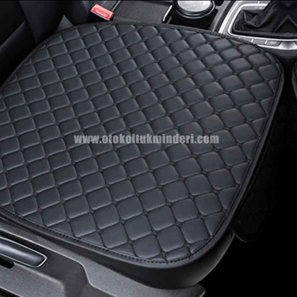 Mini oto koltuk kılıfı 600x600 - Mini Koltuk minderi Siyah Deri Cepli
