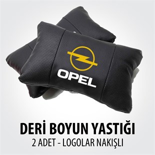 opel deri boyun yastigi a8 6a7 - Opel oto boyun yastık